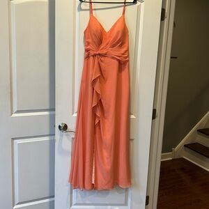 Orange dress
